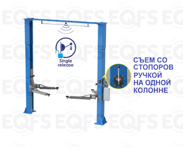 ES-1114MR подъемник 4 т, 2-х ст. электрогидравлический (2025)
